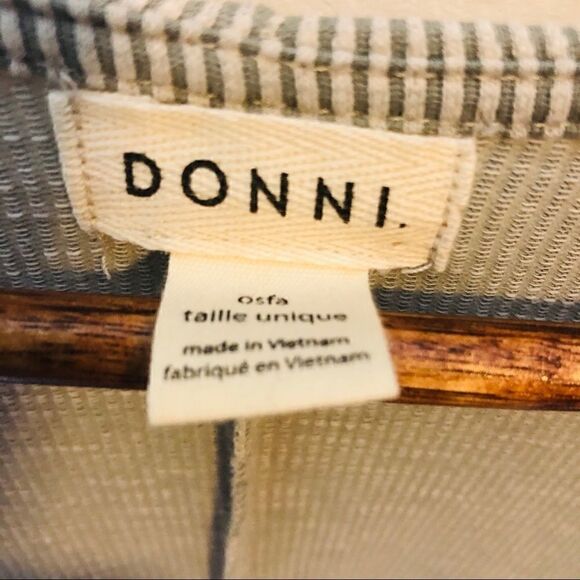 DONNI Ribbed Sweater Coat  - Picture 7 of 7